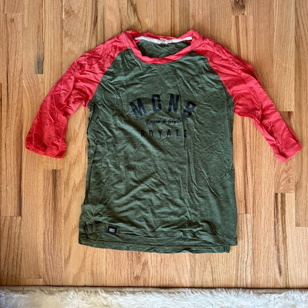 Women's Mons Royal Raglan Sleeve Shirt